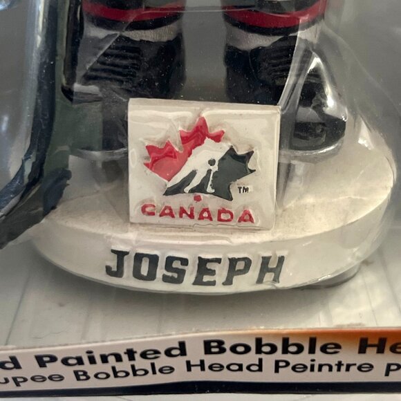 Curtis Joseph Hand Painted Bobblehead by Animation In Motion Collectible Series! - Picture 2 of 6